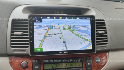 Màn hình DVD Android xe Toyota Camry 2003 - 2005 | Gotech GT6 New